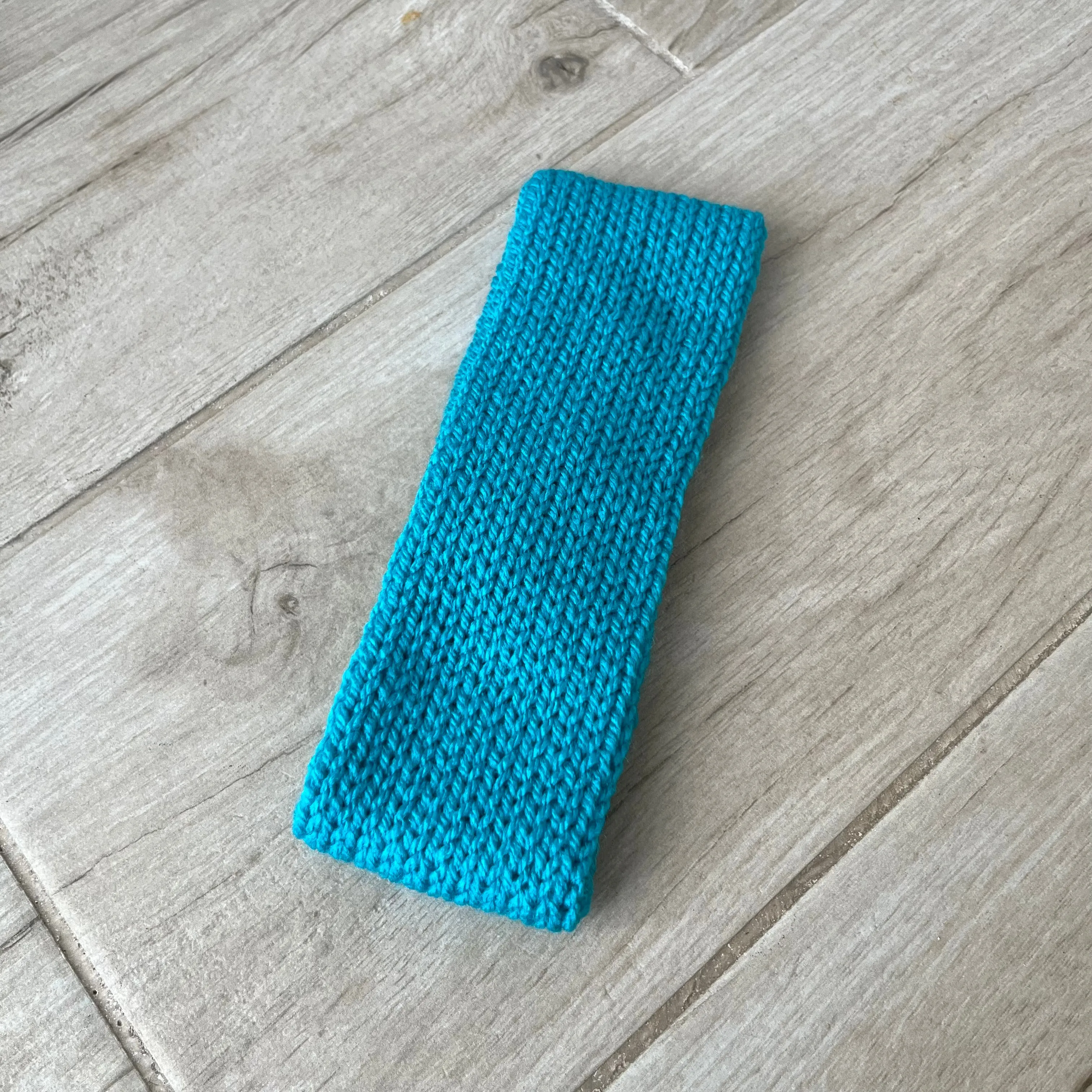 Teal Knitted Headband