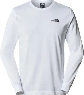 The North Face Men&#x27;s Easy Long-Sleeve T-Shirt TNF White | Buy The North Face Men&#x27;s Easy Long-Sleeve T-Shirt TNF White here | Outnorth