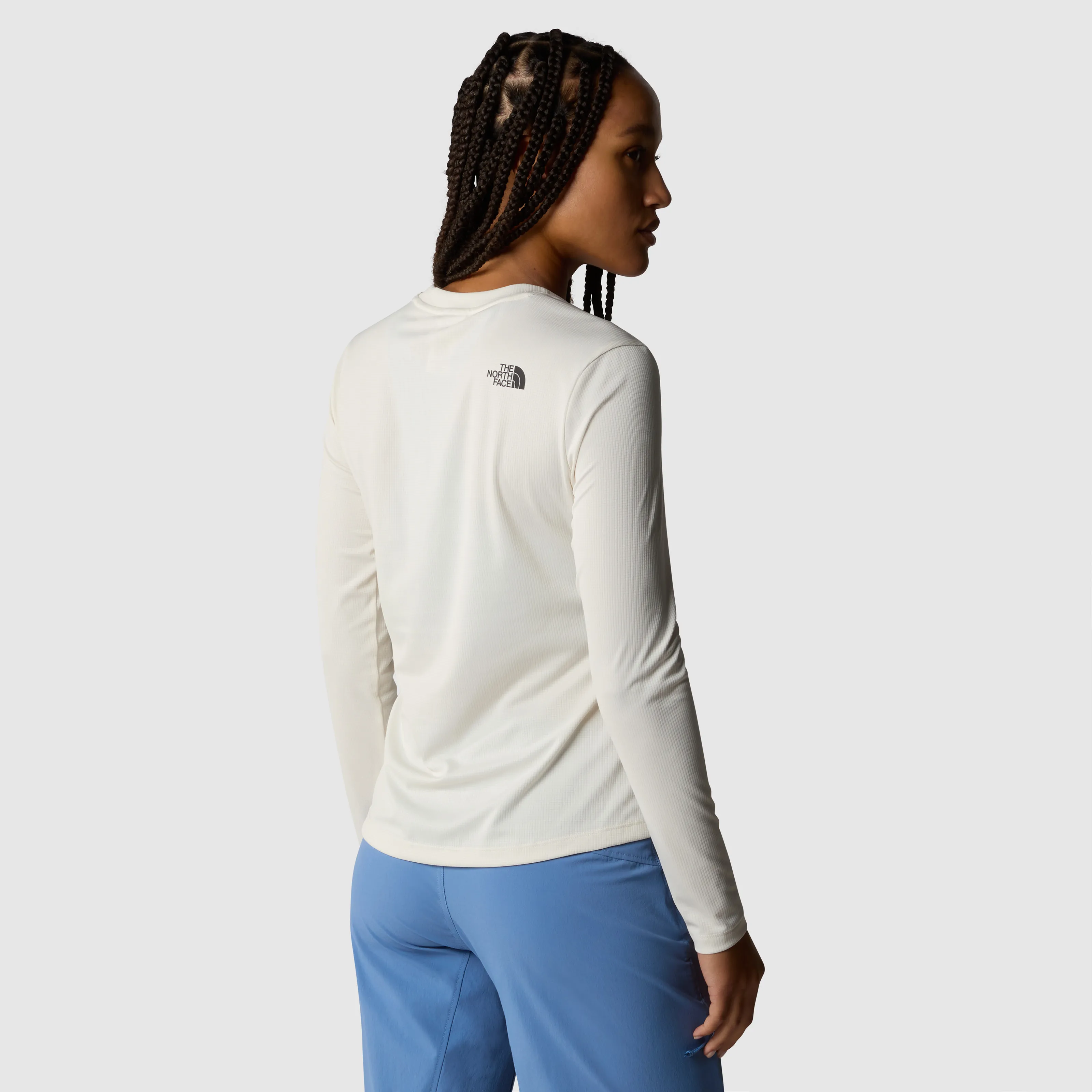 The North Face Women&#x27;s Shadow Long-Sleeve T-Shirt White Dune | Buy The North Face Women&#x27;s Shadow Long-Sleeve T-Shirt White Dune here | Outnorth
