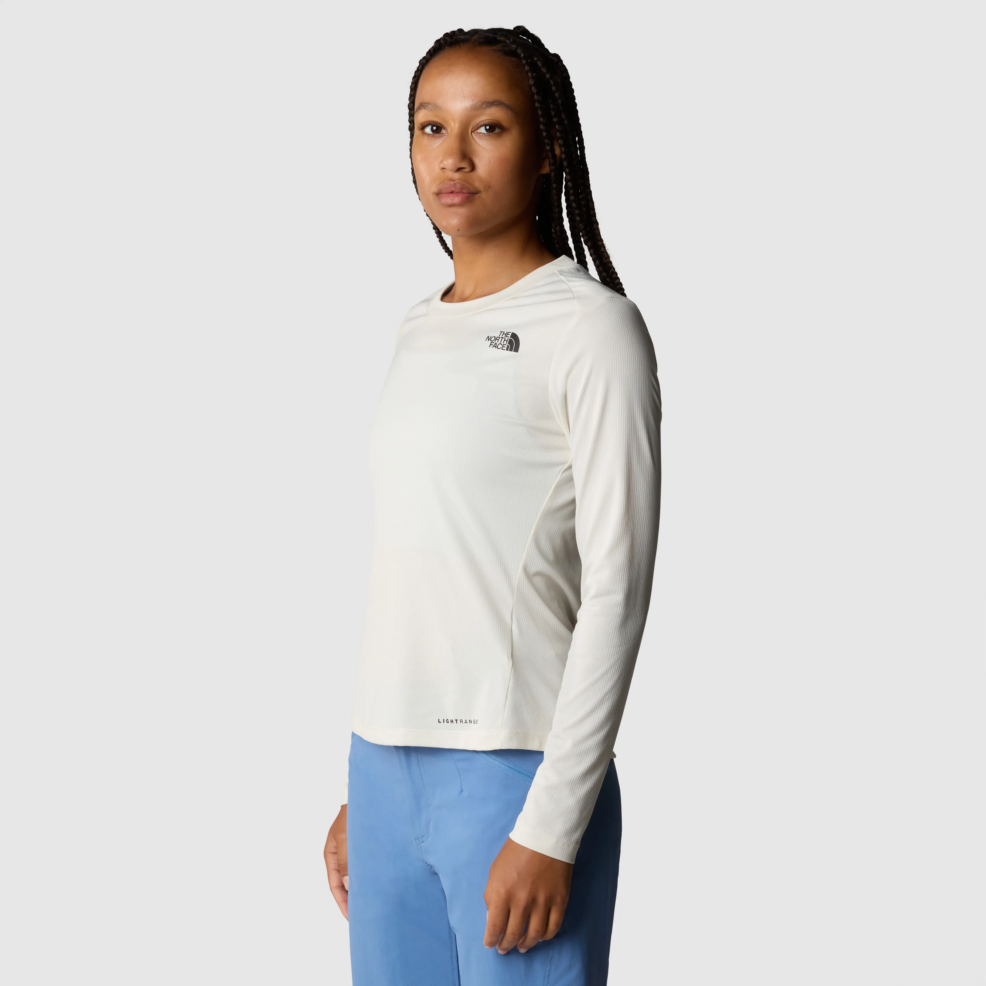 The North Face Women&#x27;s Shadow Long-Sleeve T-Shirt White Dune | Buy The North Face Women&#x27;s Shadow Long-Sleeve T-Shirt White Dune here | Outnorth