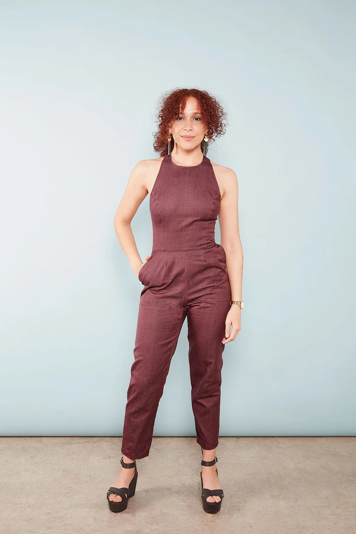 The Sisterhood ezp® Jumpsuit Aub Organic Denim