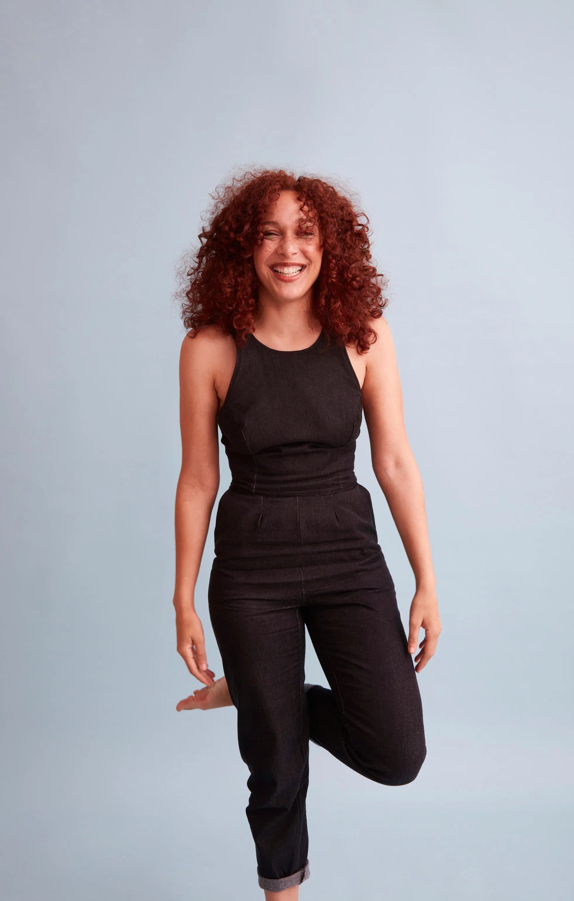 The Sisterhood ezp® Jumpsuit Black Organic Denim