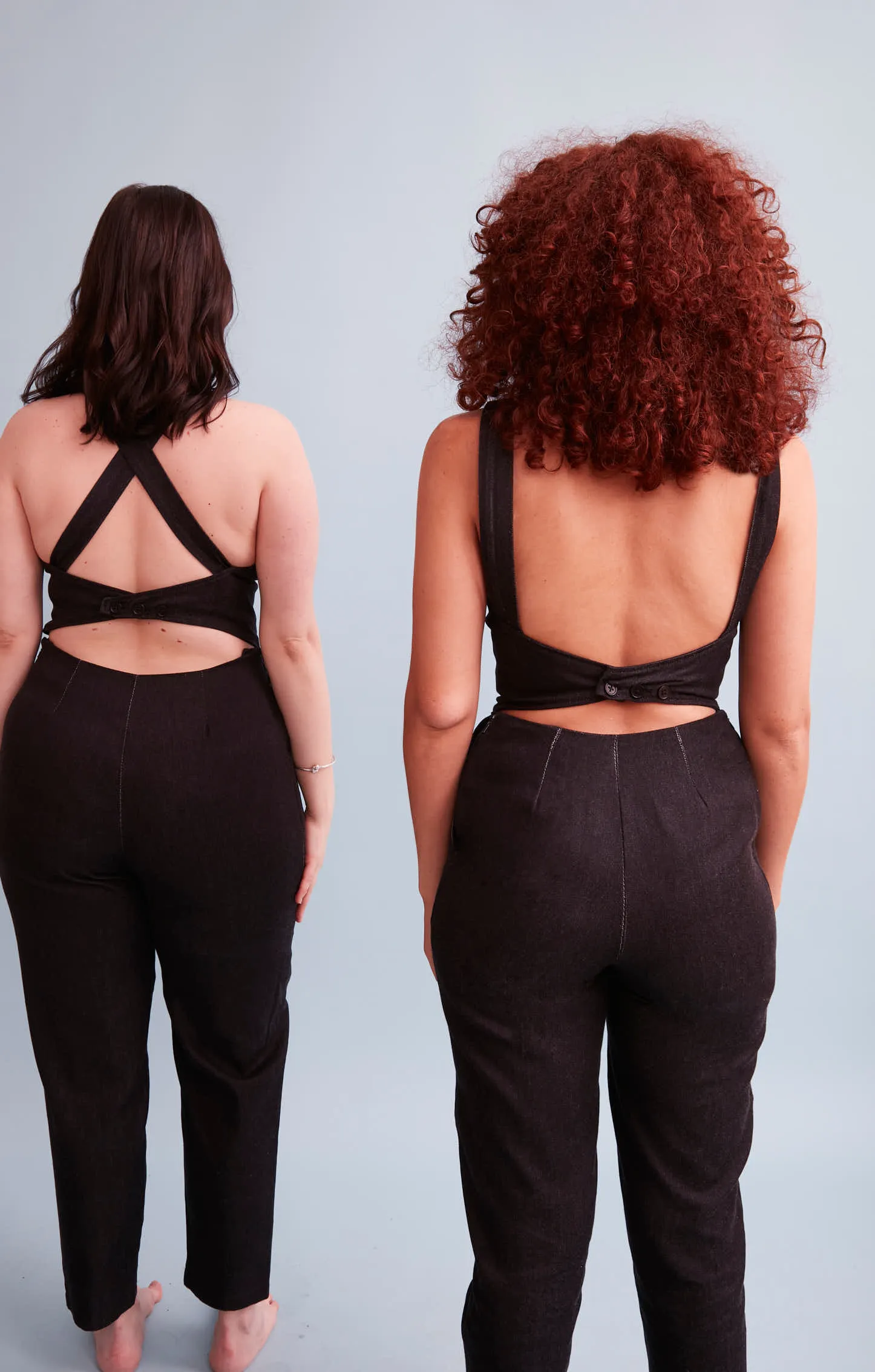 The Sisterhood ezp® Jumpsuit Black Organic Denim
