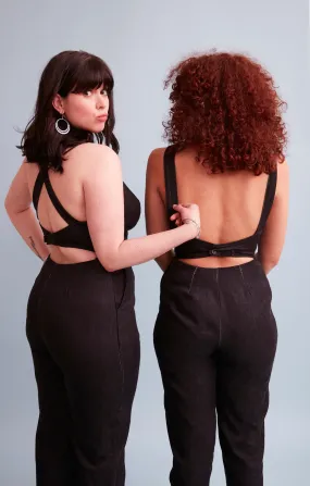 The Sisterhood ezp® Jumpsuit Black Organic Denim