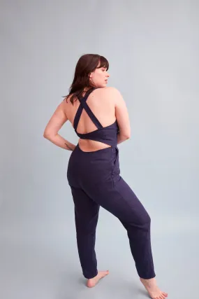 The Sisterhood ezp® Jumpsuit Navy Linen