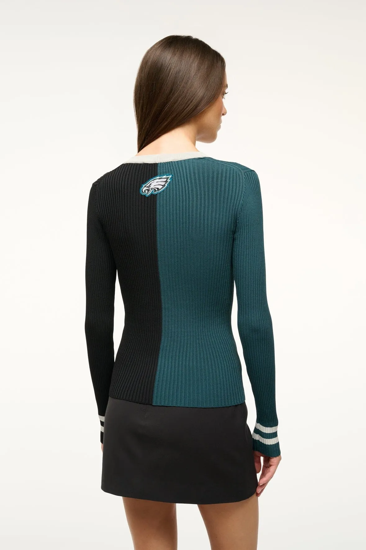 THE STAUD NFL CARGO SWEATER | PHILADELPHIA EAGLES