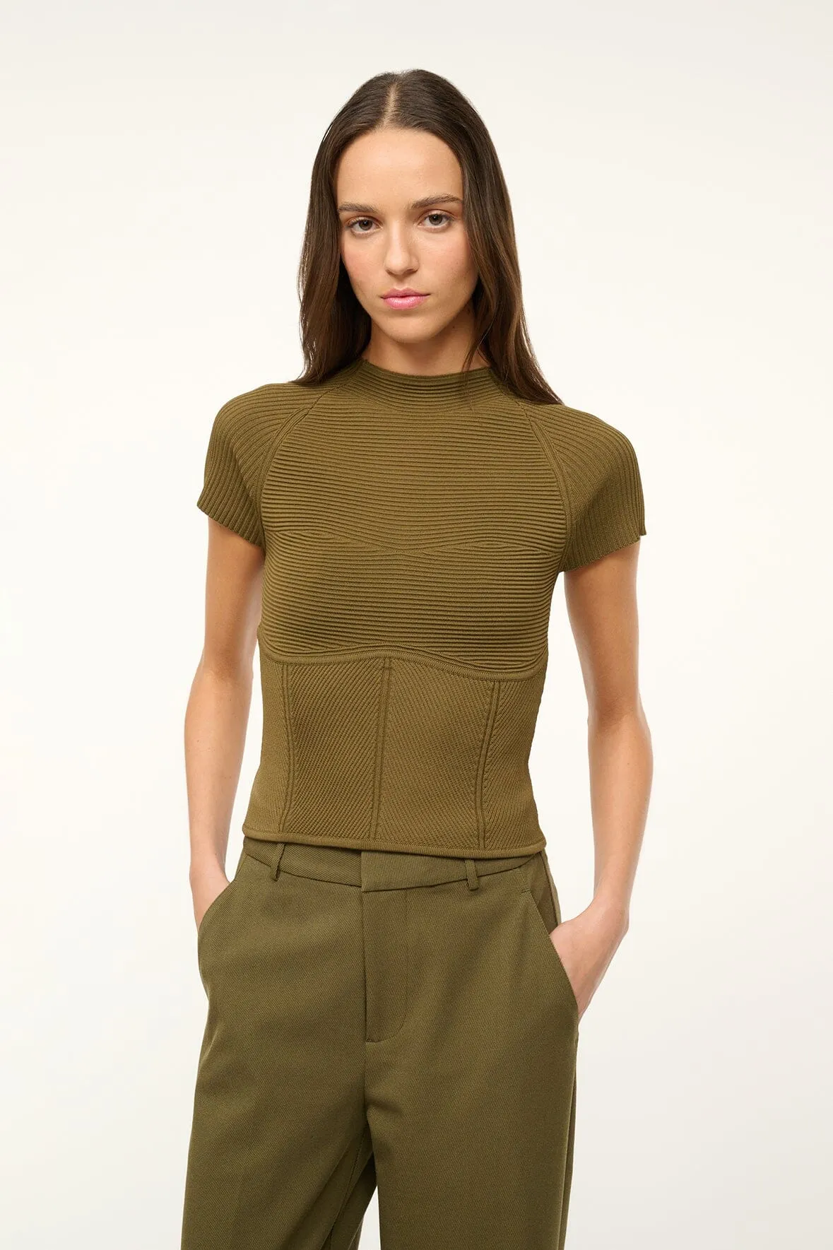 TIGEREYE TOP | SERGEANT GREEN