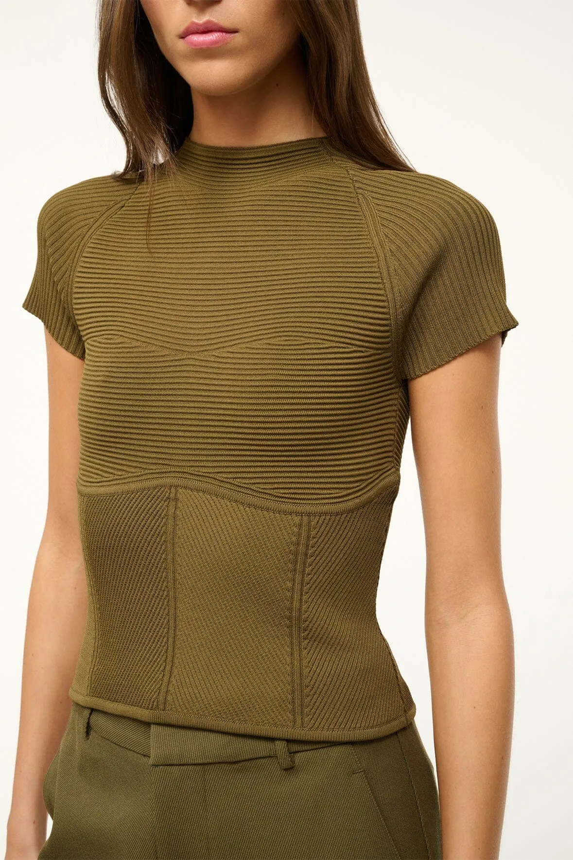 TIGEREYE TOP | SERGEANT GREEN