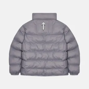 Trapstar Irongate It's A Secret Puffer Jacket - Light Stone Grey