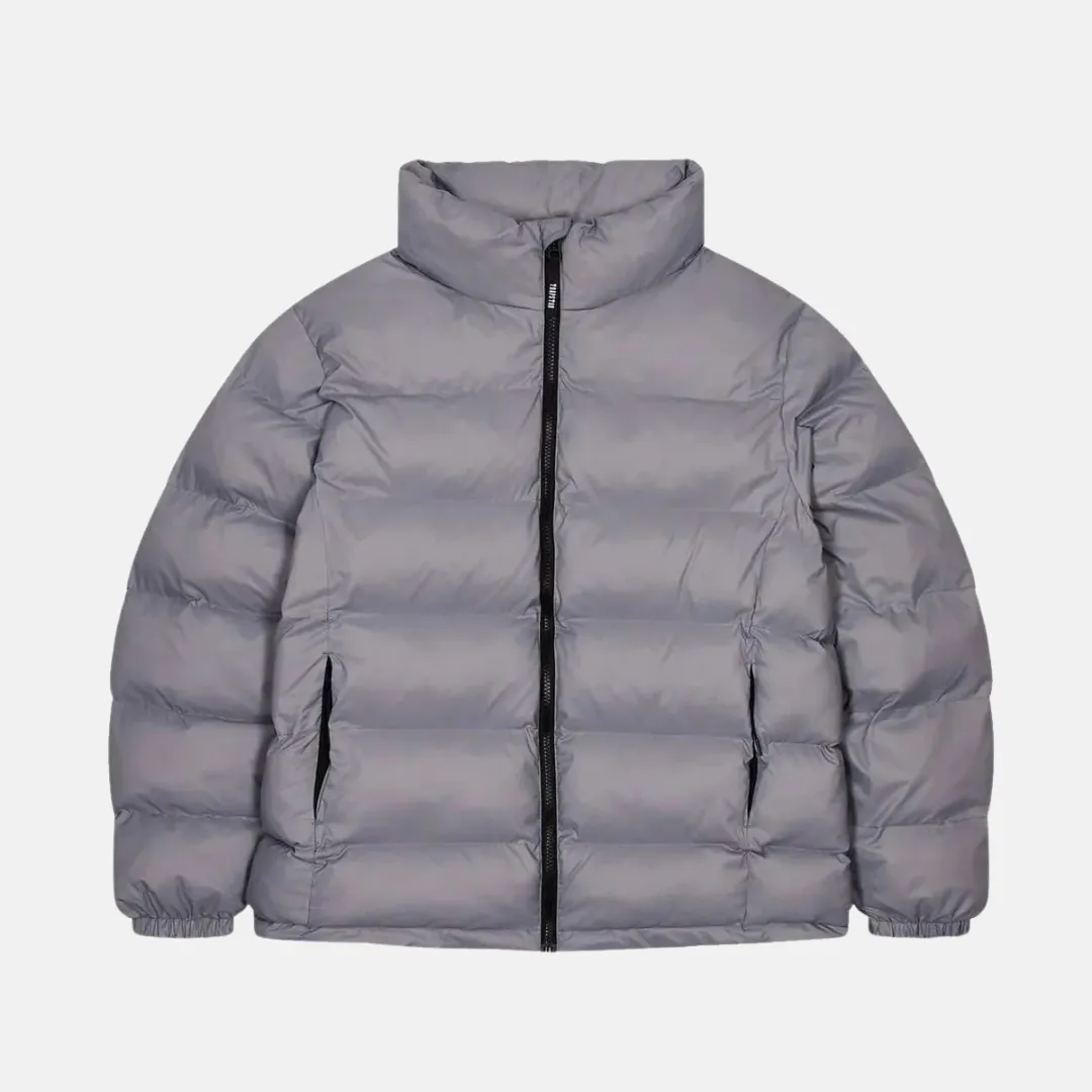 Trapstar Irongate It's A Secret Puffer Jacket - Light Stone Grey