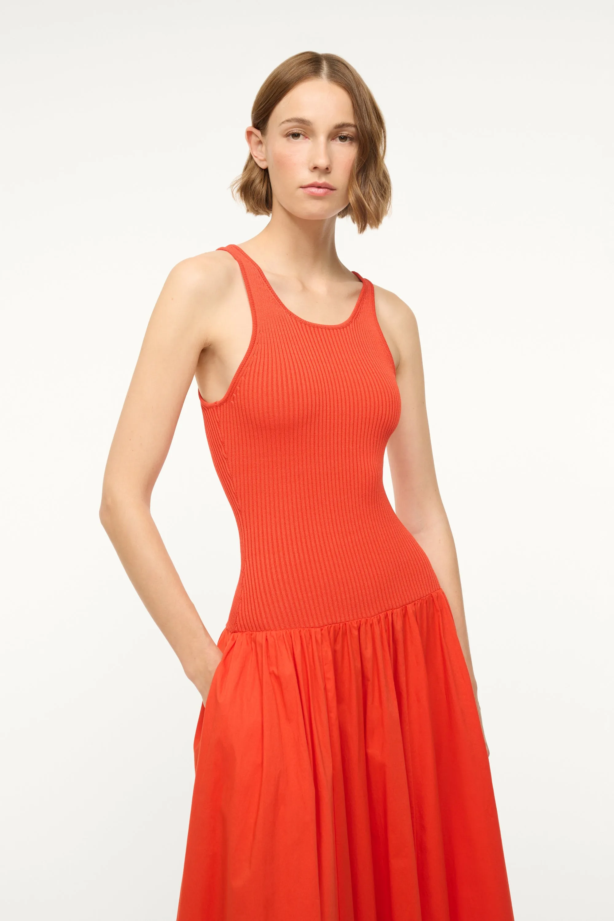 Yamila Dress Cayenne